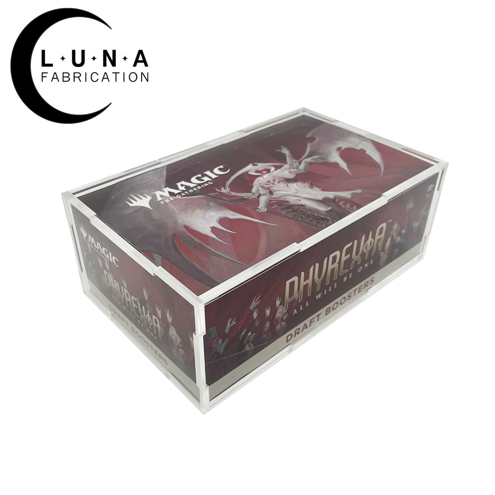 Display case for Magic The Gathering Draft Booster Box
