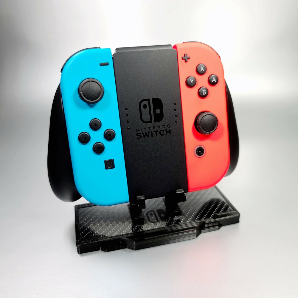 Custom Display Stands for Nintendo Switch Console and Joy-Con Grip - 3D Printed!