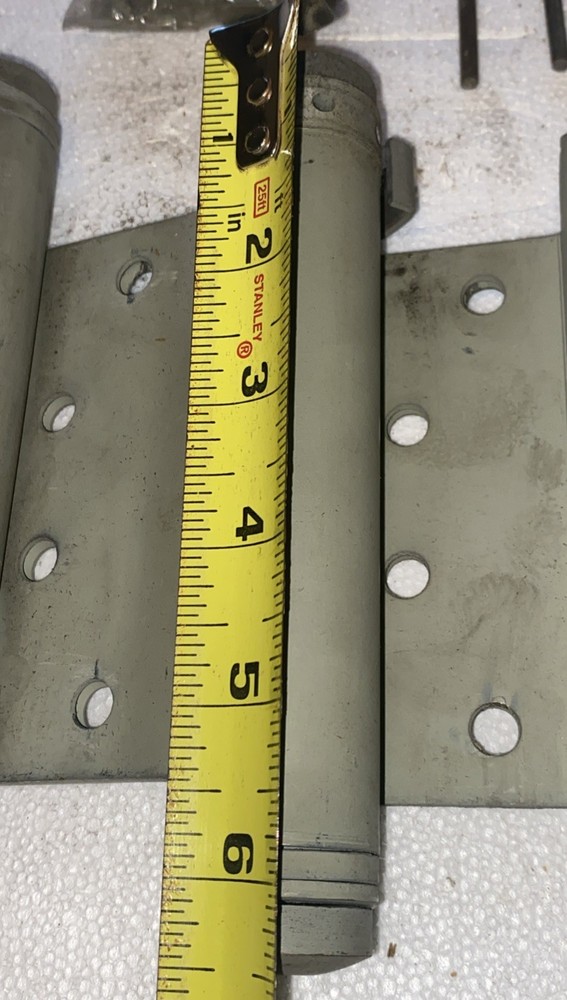 3 Chicago Triplex 4 1/2" Hinges S-32002, Double Spring Loaded Read Description