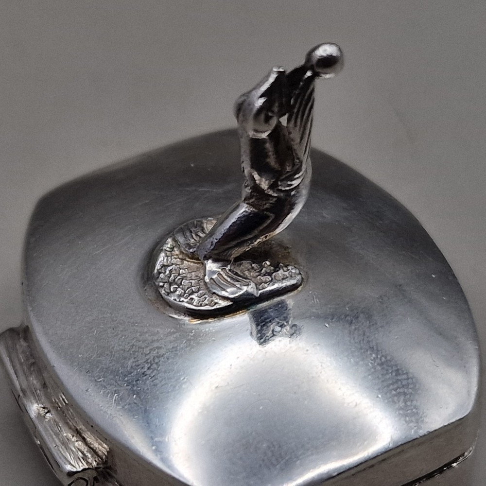 Vintage Sterling Silver Seal Tooth Box – Sheffield 2004