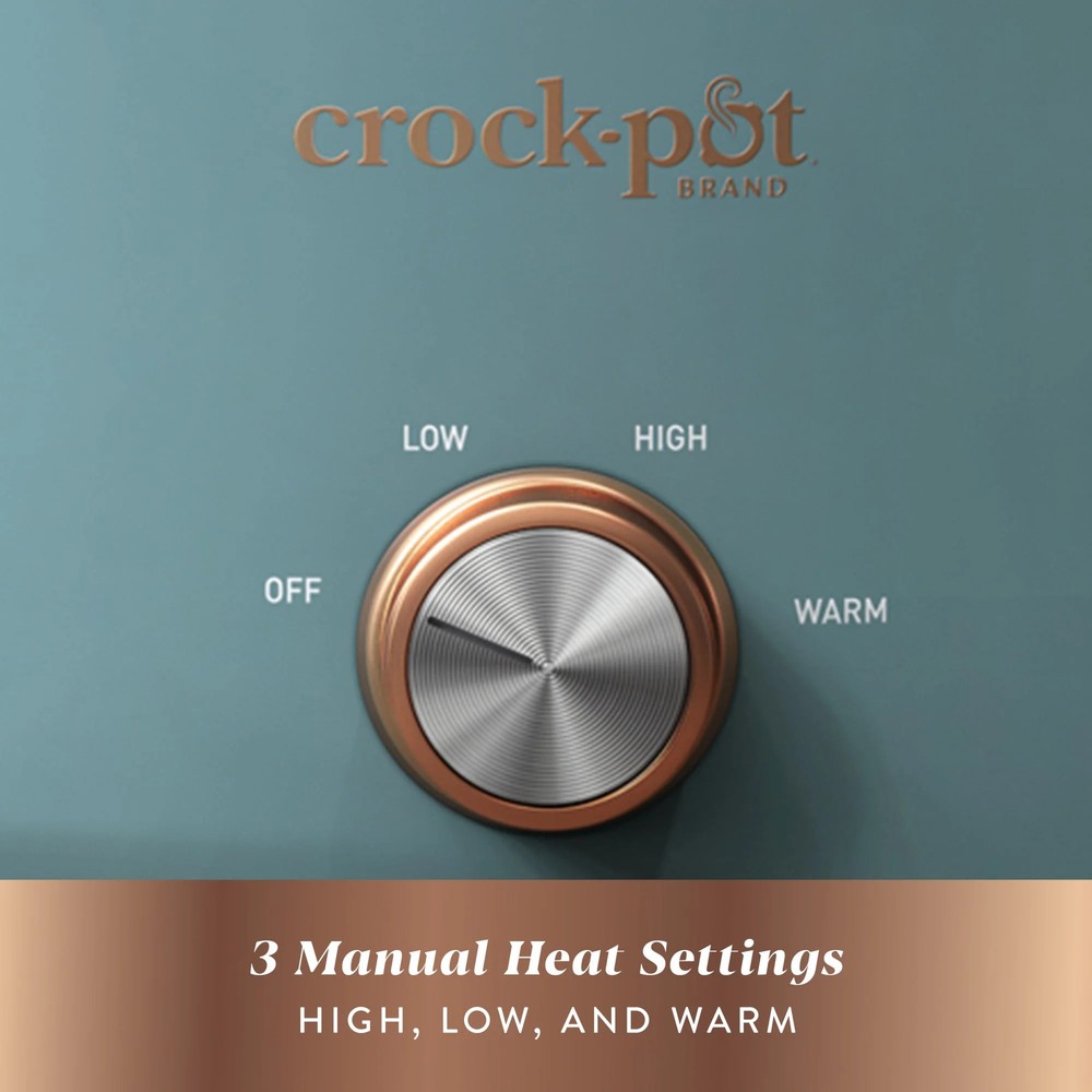 Crock-Pot CPSCVM70-RF-015 Manual 7-Quart Slow Cooker, Reflection