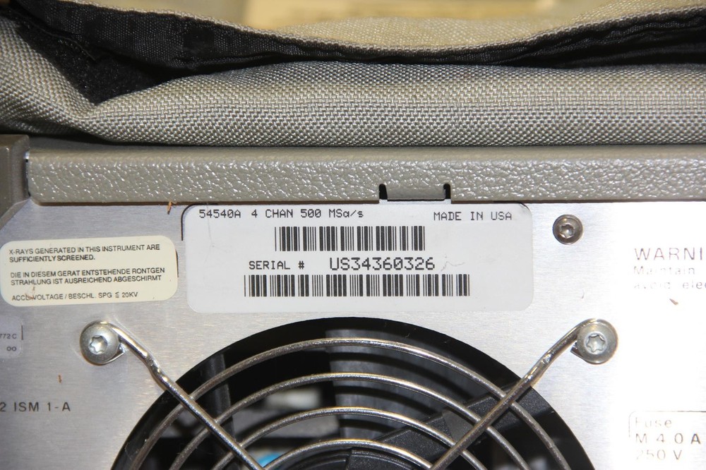 HP HEWLETT PACKARD 54540A Oscilloscope No Display