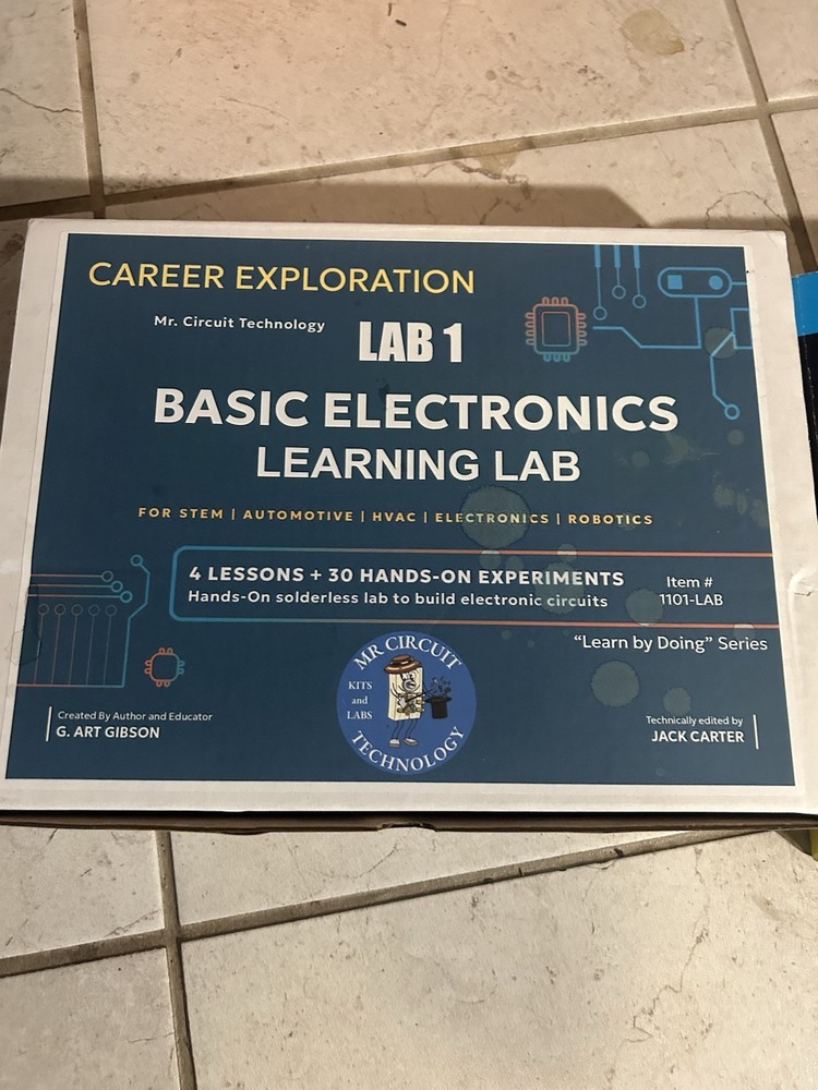 Basic Electronics Learning Lab Complete Learning Kit For Sale!