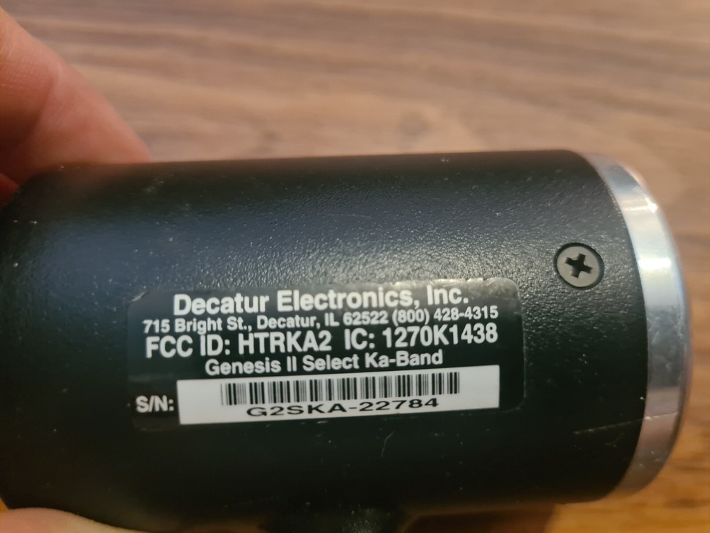 Decatur Genesis II Select Ka-Band Directional Radar Antenna