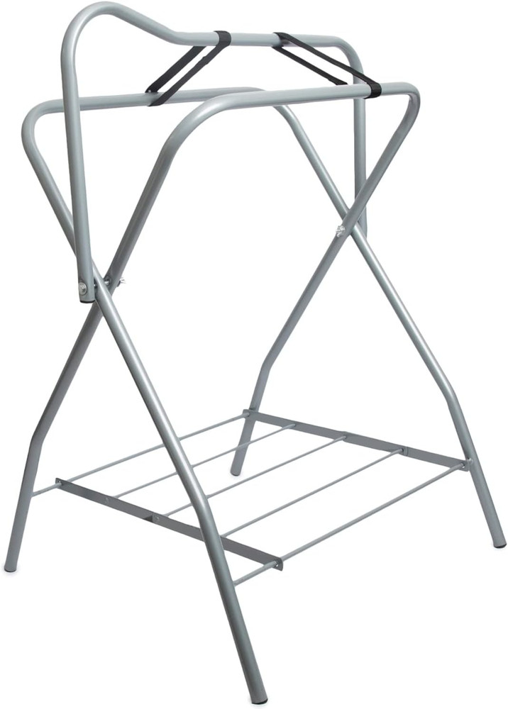 Compact Portable Saddle Stand for Easy Storage and Transport