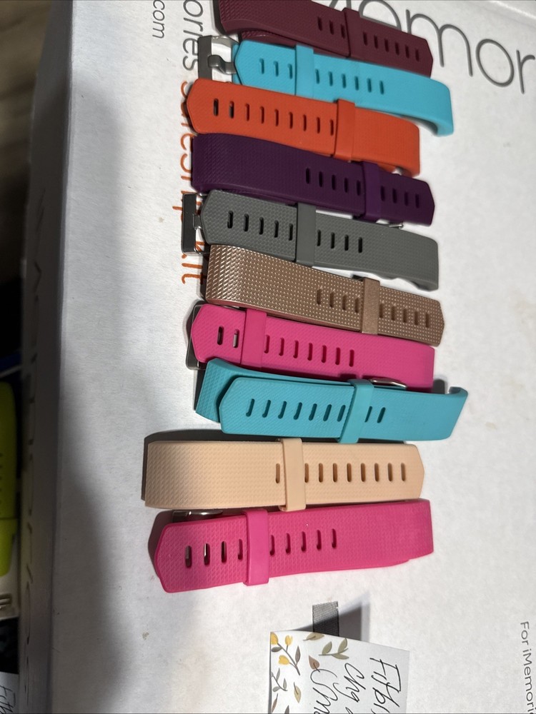New Sport Bands Compatible with Fitbit Charge 2 Multicolor Small