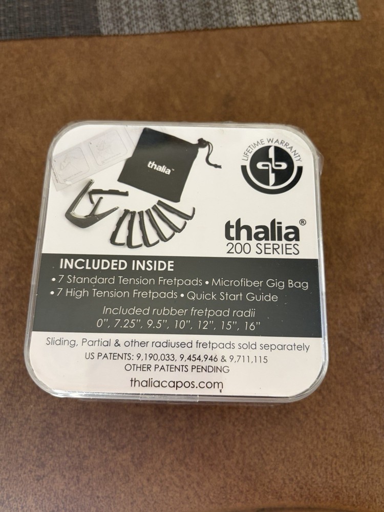 CUSTOM🪐👽 NEW FULL SET THALIA GUITAR CAPO IN BOX COMPLETE SET