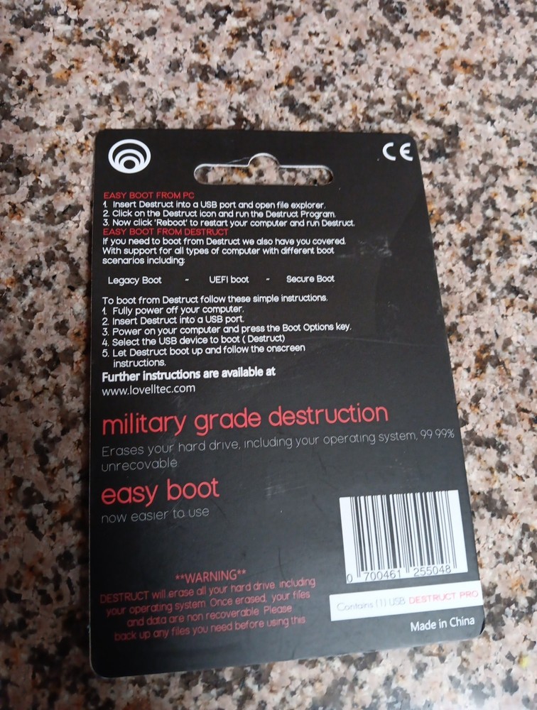 Destruct Hard Drive Data Eraser by Lovell | Permanently Erase Computer Data |...