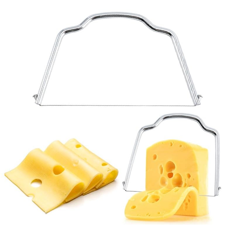 2 Pack Cheese Slicer - Effective Stainless Steel for 2