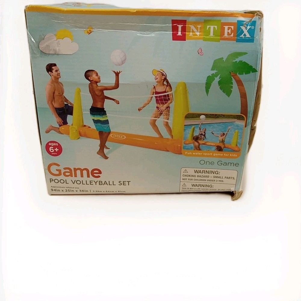 Intex 56508EP Volleyball Pool Game. NEW OPEN BOX. 76
