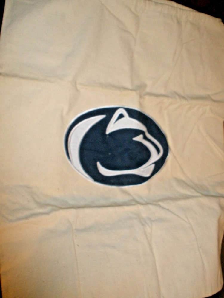 Canvas Penn State Drawstring Laundry Bag 22"x27" (SU97)