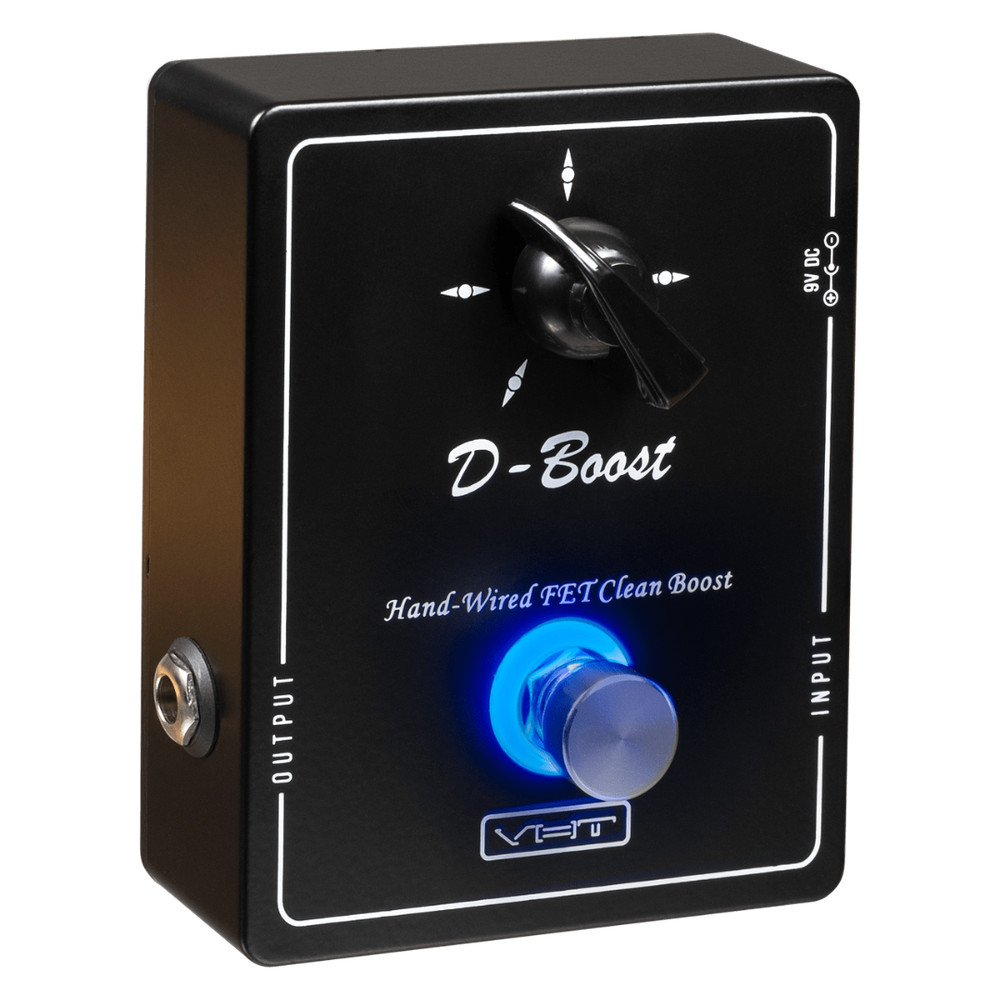 VHT Model D-Boost Hand Wired Boost Guitar Effect Pedal, AV-HW-DB2