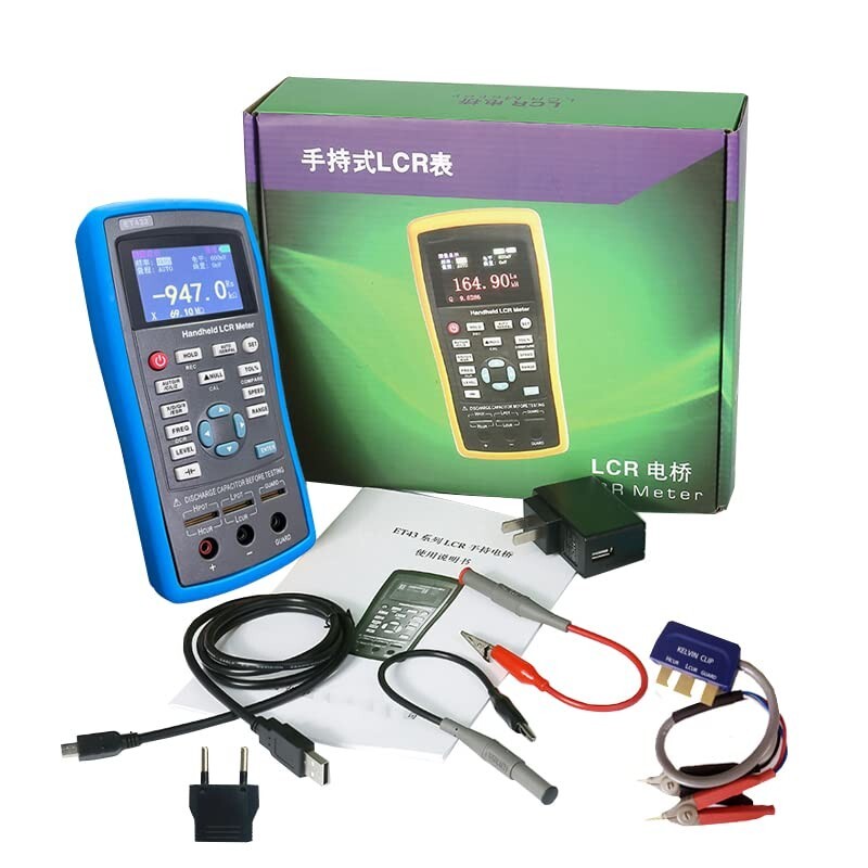 Digital LCR Meter Bridge Capacitance Inductance DC Resistance Tester Measurement