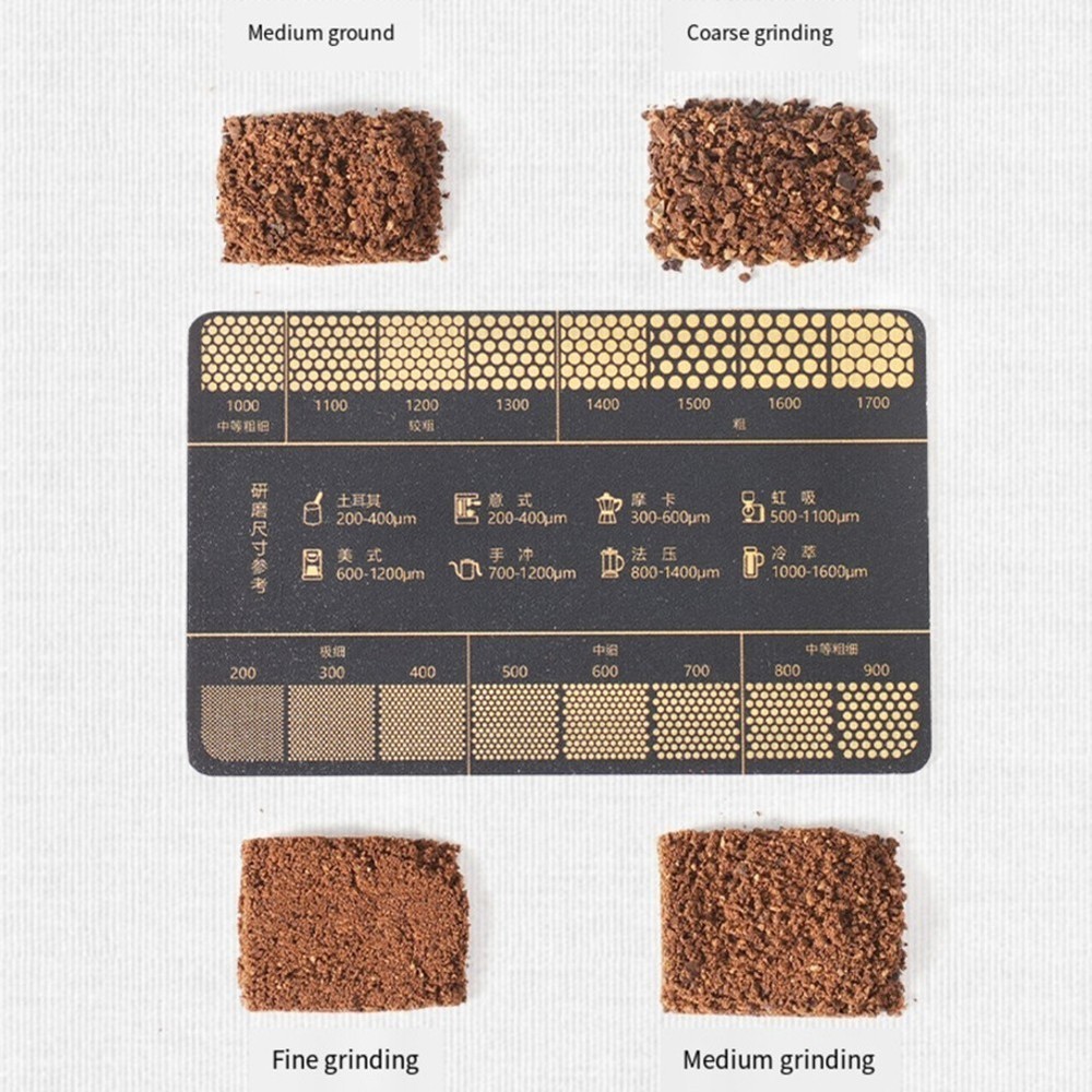 Compact Coffee Grind Measuring Ruler Tool for Flavorful Brewing Experience