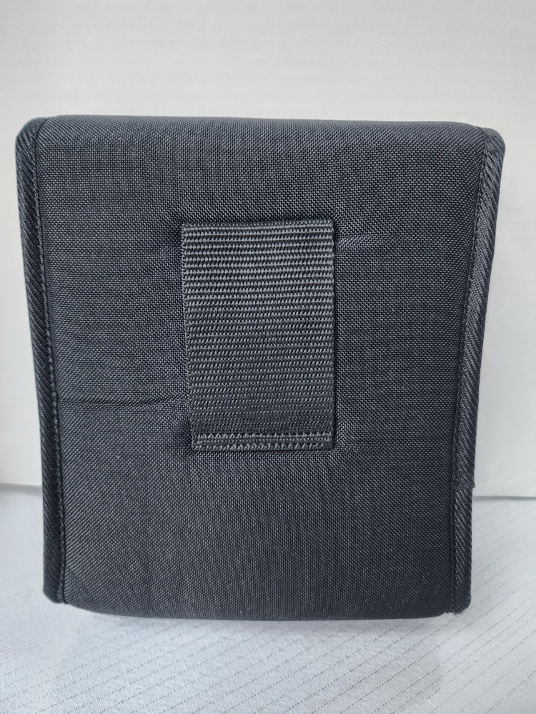 Nikon CCG Soft Black Binocular Case Hook/Loop Closure 2.5" Belt Loop 7"hx6"wx2d