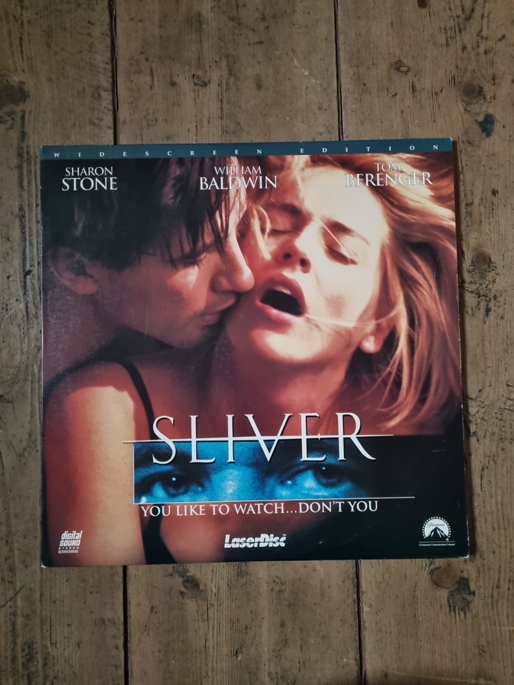 SLIVER - SHARON STONE - LASERDISC