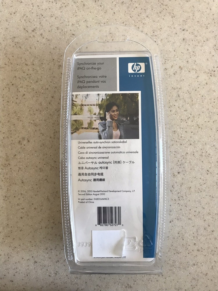 HP FA765AA#AC3 iPAQ Auto Adapter Mini USB