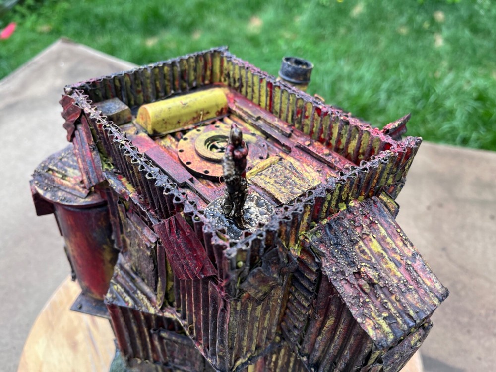 Sci-Fi Terrain pieces .14 – Tabletop Gaming scratch built.