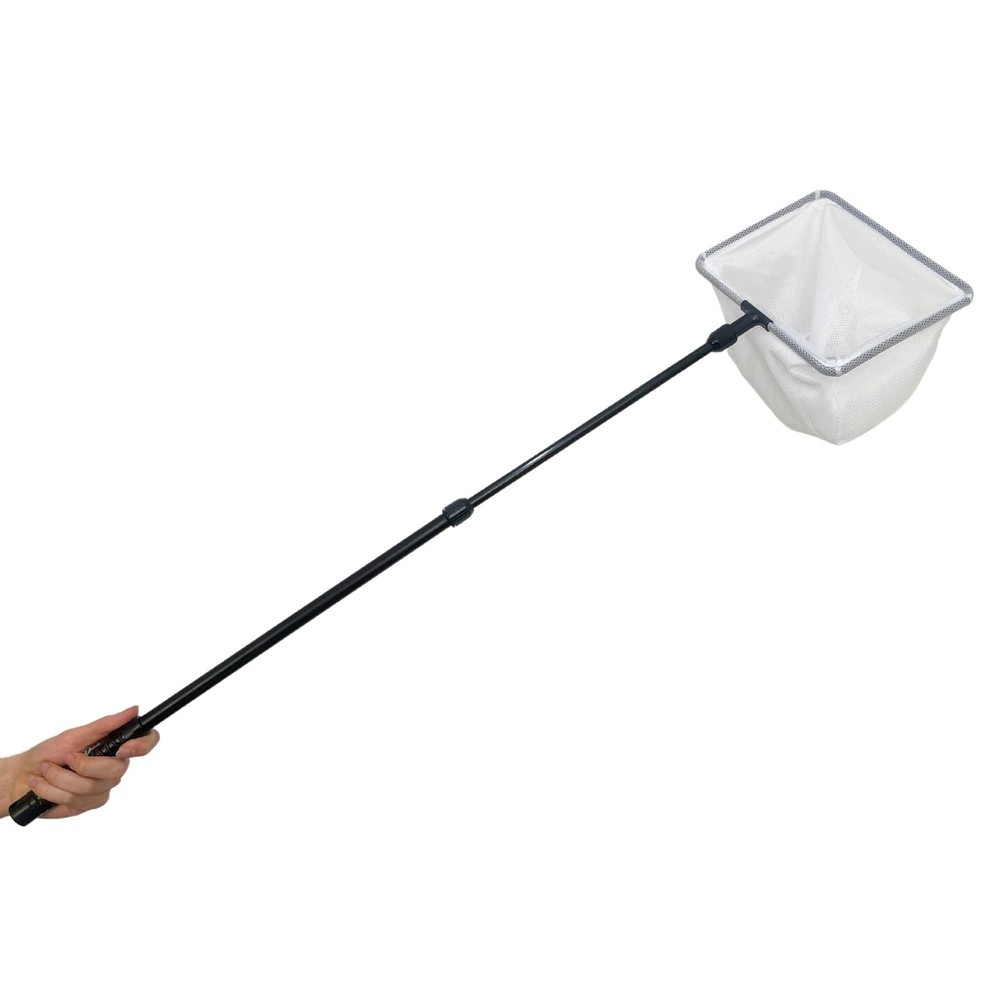- Large Aquarium Fish Net with Extendable 22"-33" Handle, Telescopic Fish Tan...