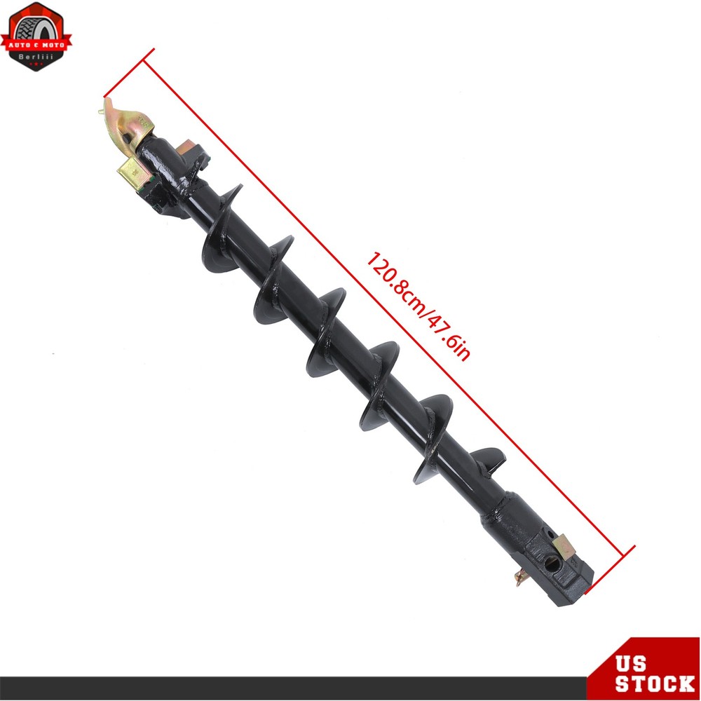 Hex Connect 6" x 48" Auger Bit for Post Hole Digger, 2"