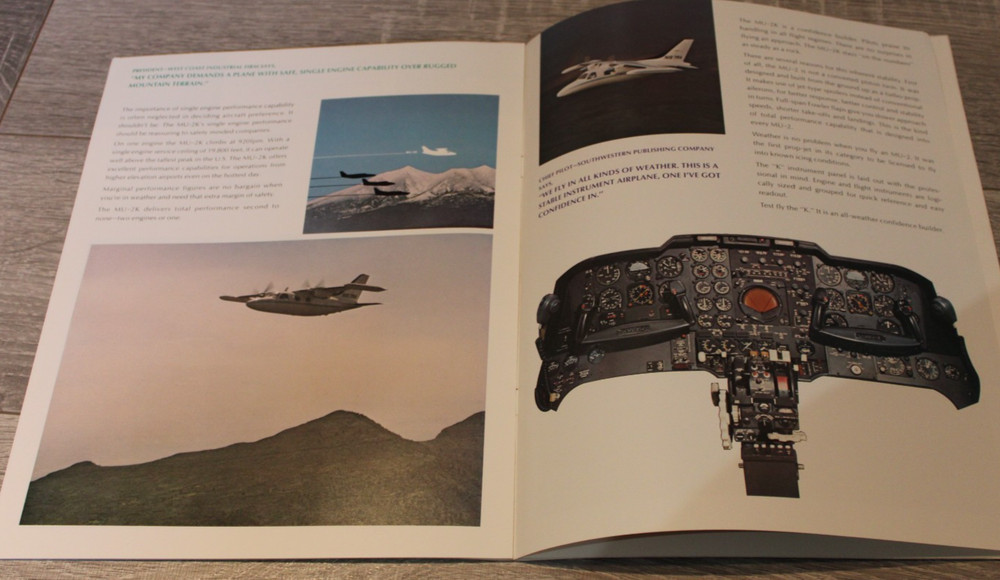 Mitsubishi MU-2K BROCHURE