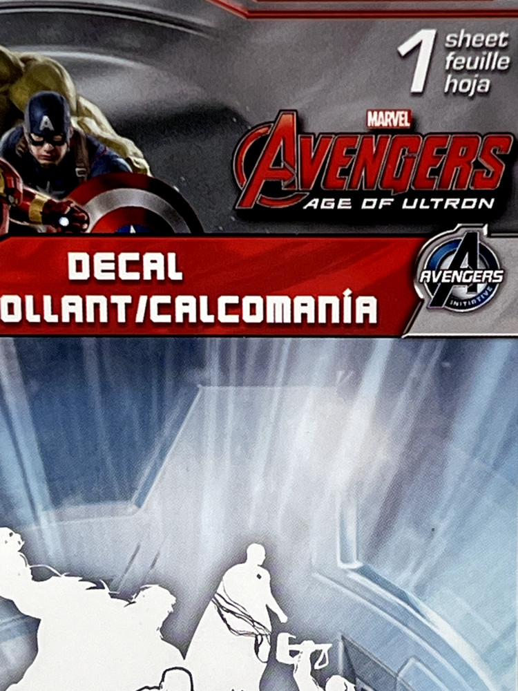 Marvel Avengers Transfer Decal