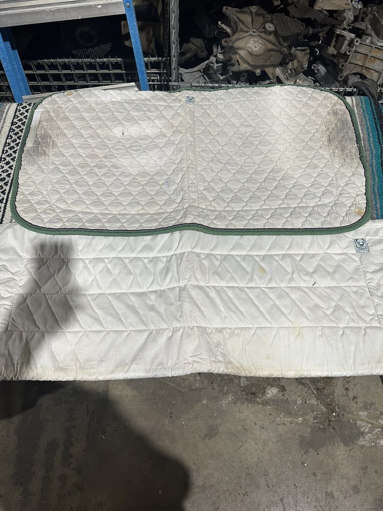 Wilker Saddle Pads And 37” Leg Wraps Used Bundle