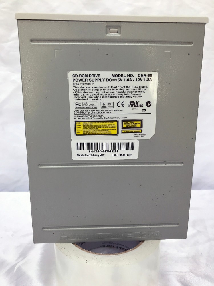 ULTIMA MODEL CHA-56 56X CD-ROM DRIVE