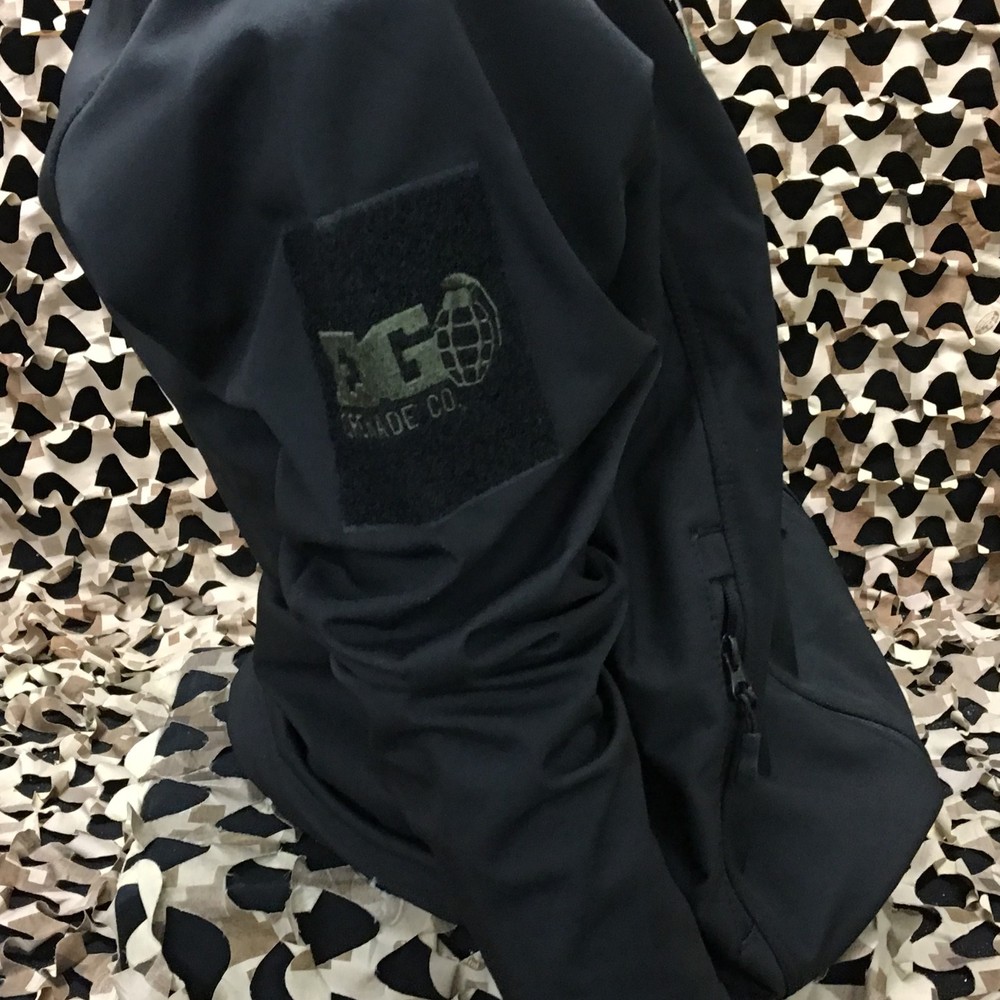 NEW Enola Gaye TechOne Windbreaker Jacket - Black - Medium