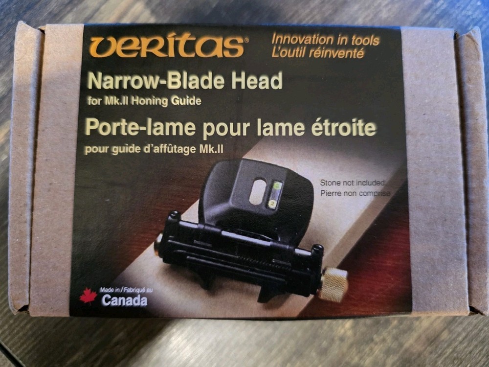 veritas narrow blade head For MK. II Honing Guide