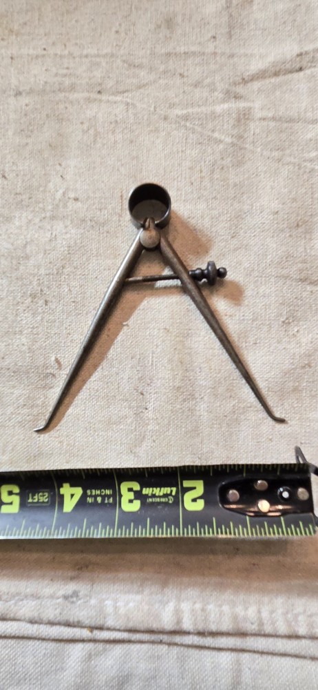 Craftsman 4" Yankee Spring Type Inside Calipers w/ Solid Nut, Made in USA