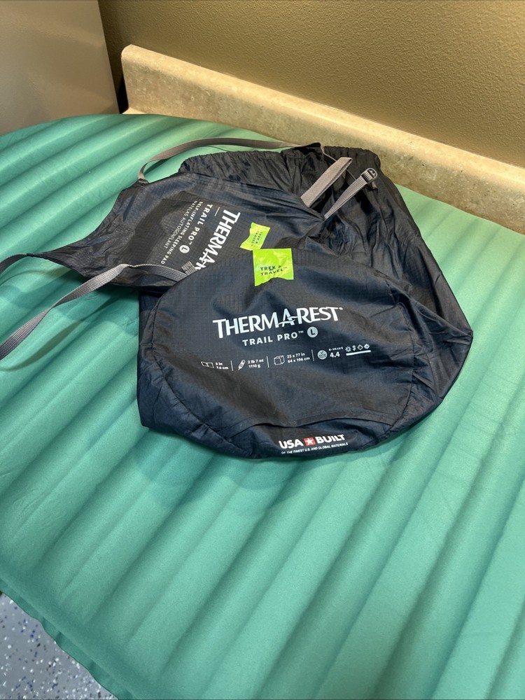 Therm-a-Rest Trail Pro Self Inflating Sleeping Pad, Large