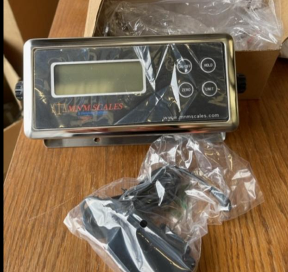 750 LB CALIBRATED S-TYPE LOAD CELL INDICATOR CRANE SCALE TENSION/ COMPRESSION