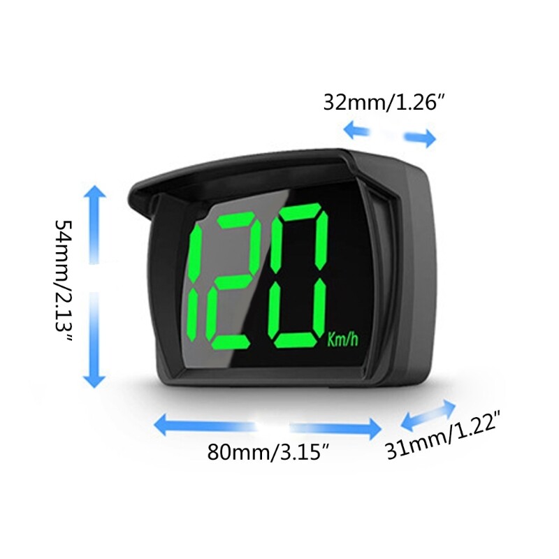 KMH HUD Digital Speedometer Head Up LED Display Car Electronics Display