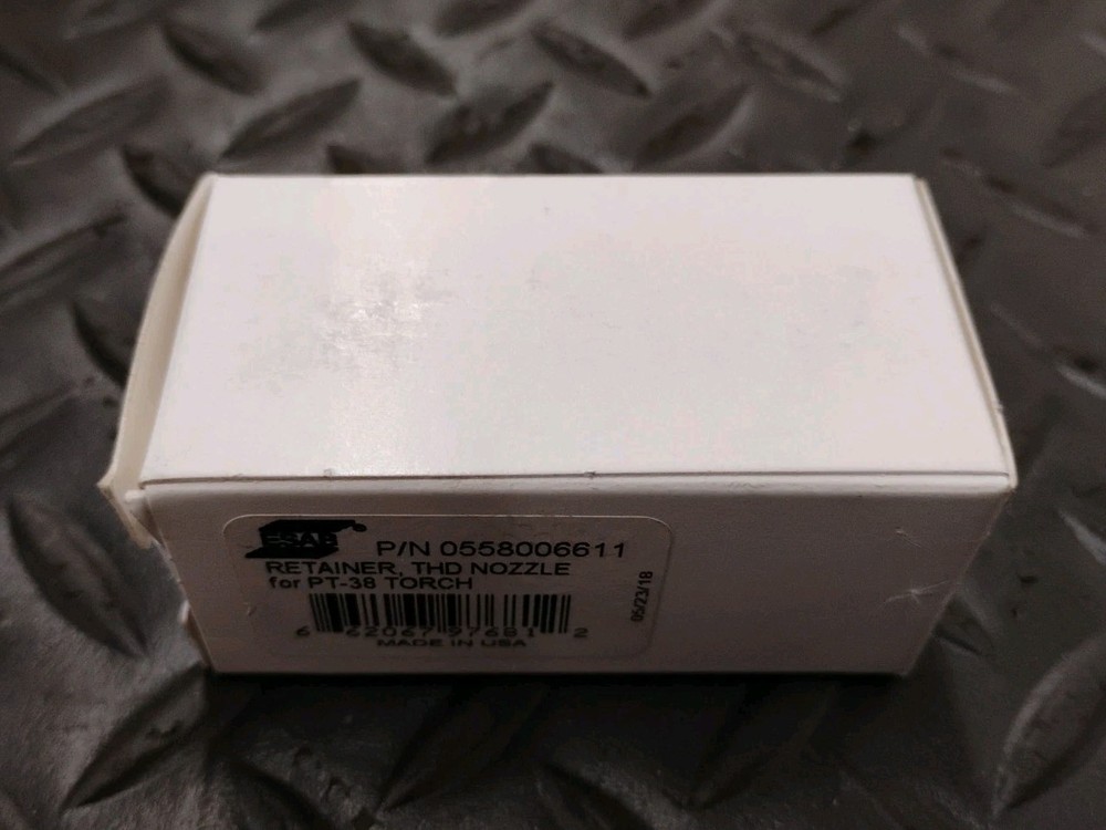 ESAB 0558006611 THD NOZZLE RETAINER Retaining Cup W/Threads PT-38 Torch