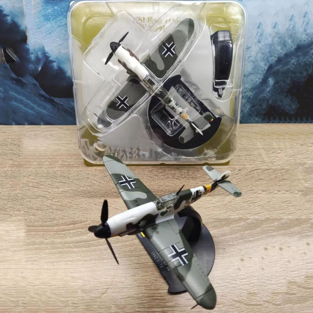 1/72 Scale WWII Germany Messerschmitt Bf-109F-4 Fighter Model Plane Collection