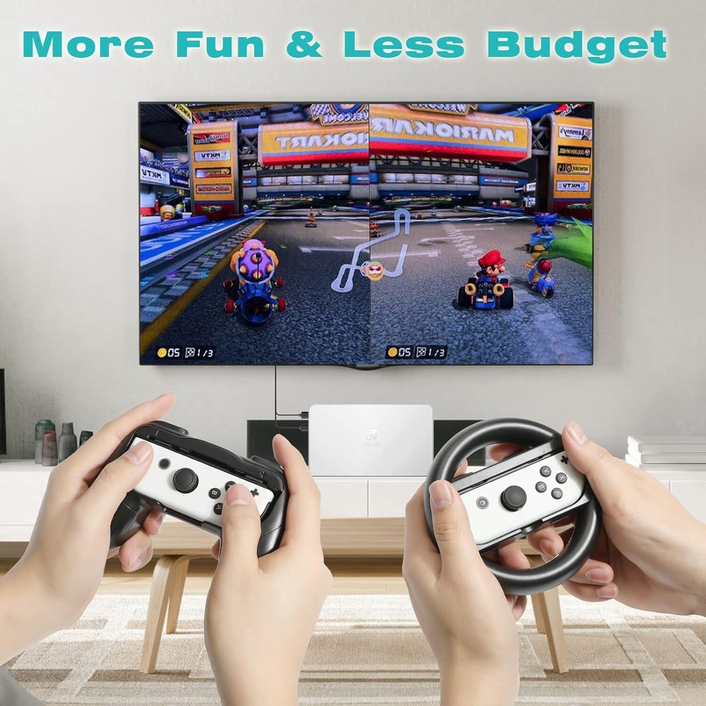 Accessories Kit for Nintendo Switch OLED Games Bundle Carrying Case Screen NEW