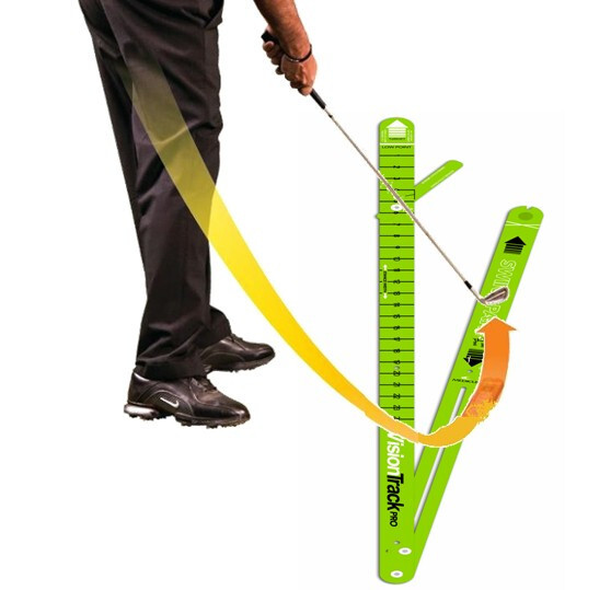 Swing Training Aids Medicus Golf trainer Alignment VisionTrack Green