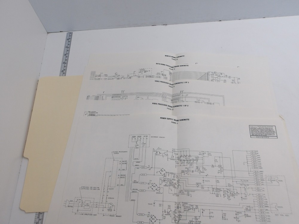 Taito- Schematics - Several Pages - NOS