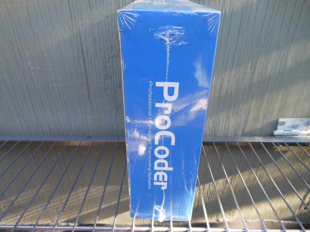 ProCoder NFR 2002 Canopus Software Demo Unit, Sealed New