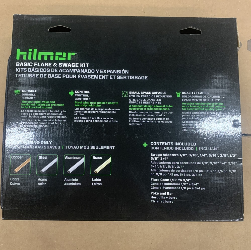 HILMOR BASIC FLARE/SWAGE KIT 1937684
