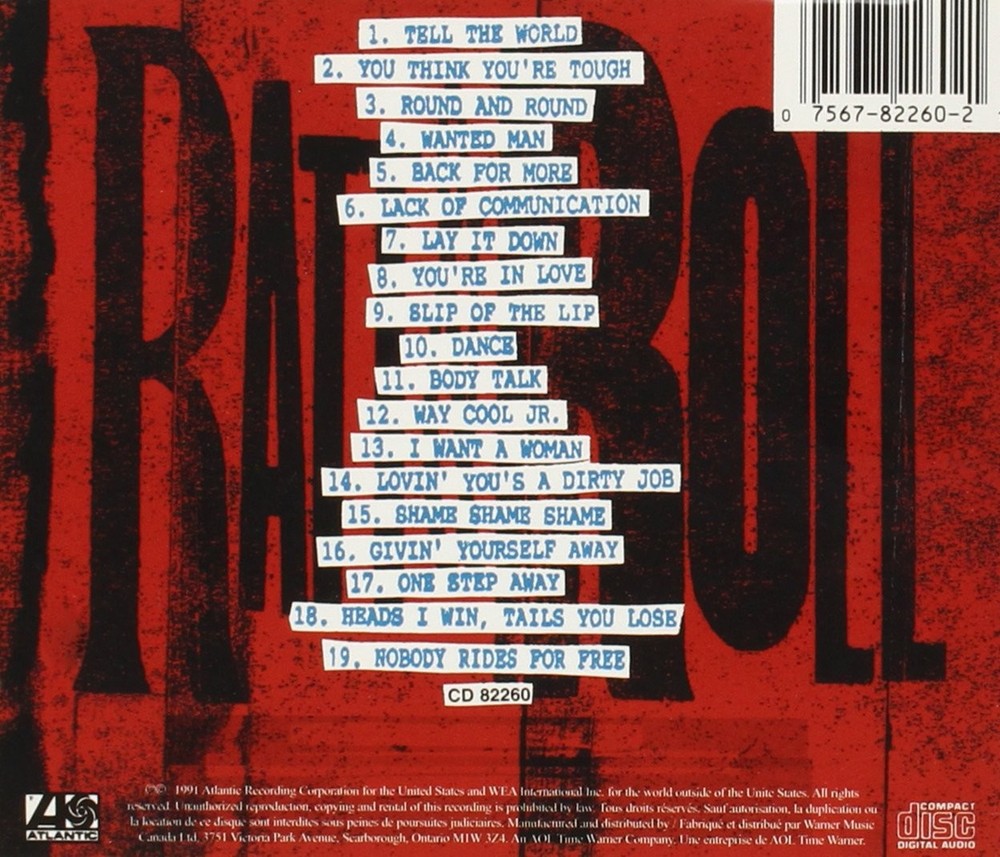 Ratt Ratt & Roll (CD)