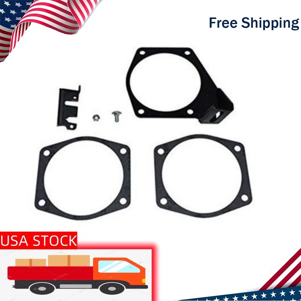Throttle Cable Bracket Replacement 4-Bolt Fit for Intakes 92mm-102mm💝