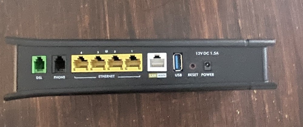 CenturyLink C1100X Ethernet