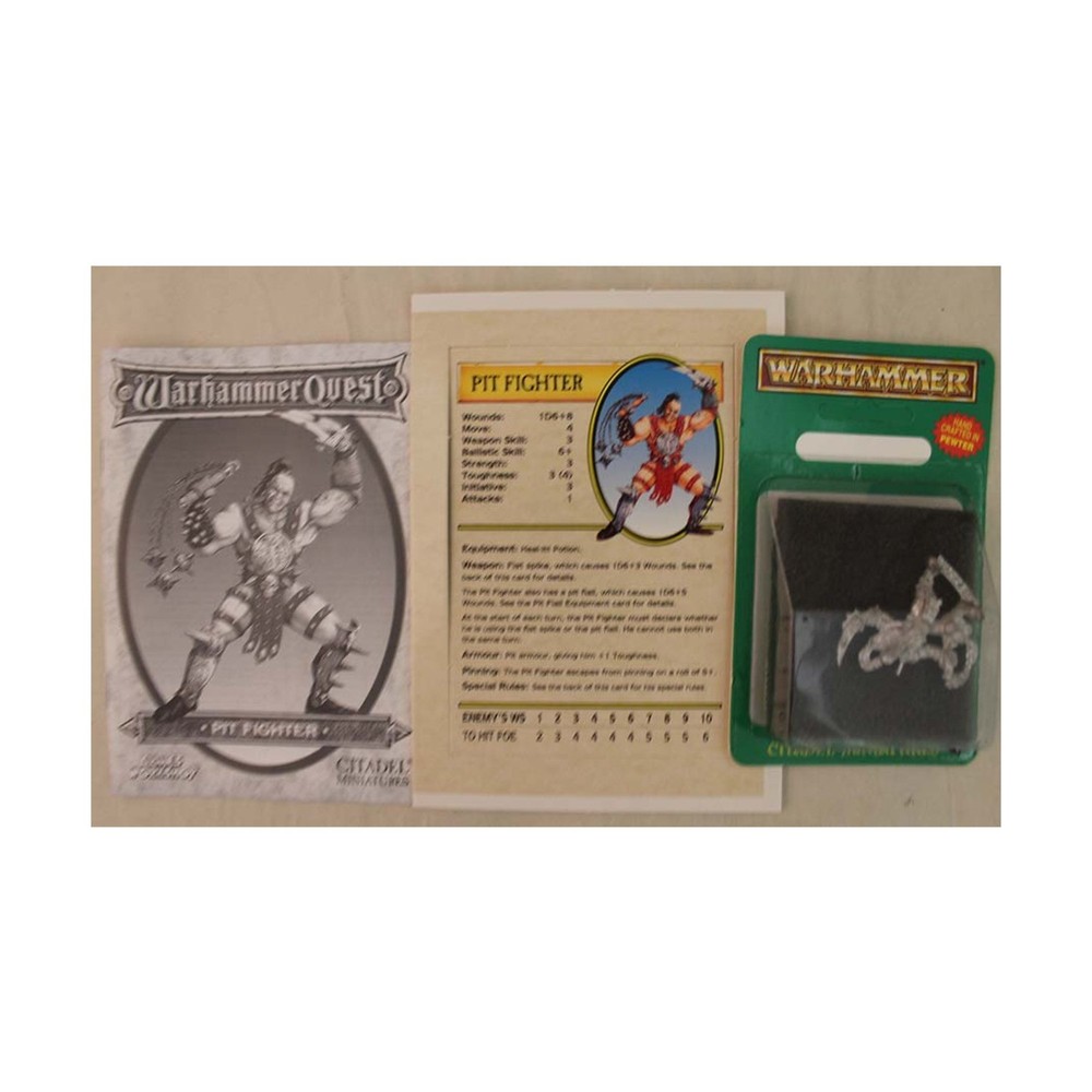 GW Warhammer Quest Warrior Pack - Pit Fighter SW (New)