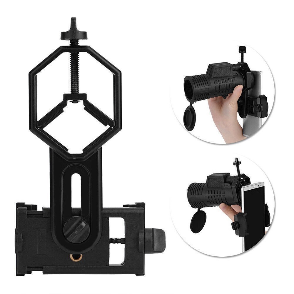 Universal Phone Holder Mount Adapter Clip Bracket for Binocular Monocular