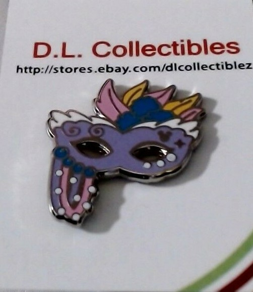 Disney Daisy Duck Masquerade Mask Pin