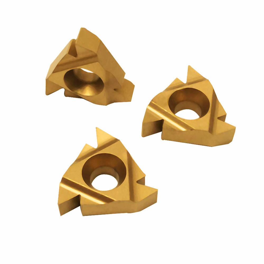 10pcs 16IR AG55 735 Internal Threading Carbide Insets Left 55° Thread angle