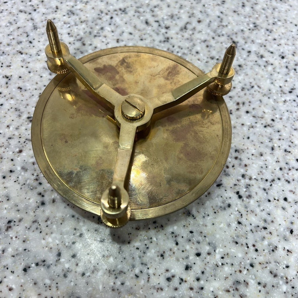 Compass Decorative Designer Round Shape Essex Brass