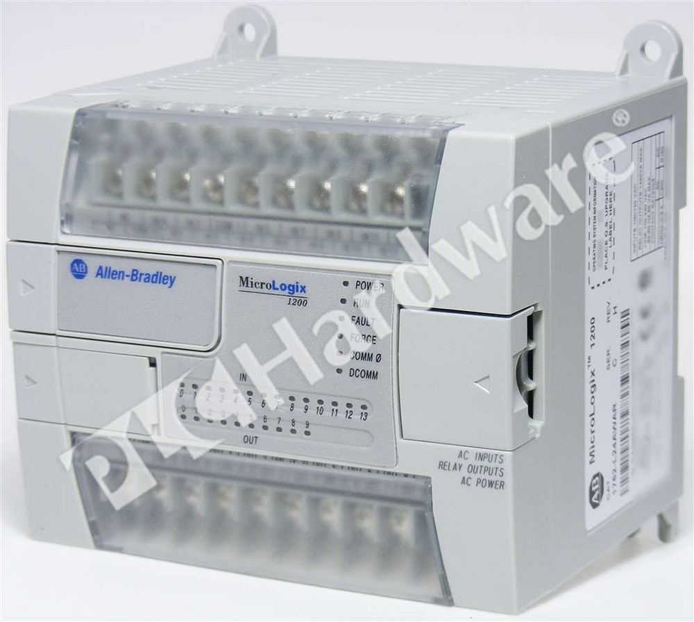 Allen Bradley 1762-L24AWAR /C MicroLogix 1200 14-In/10-Out AC Power Controller